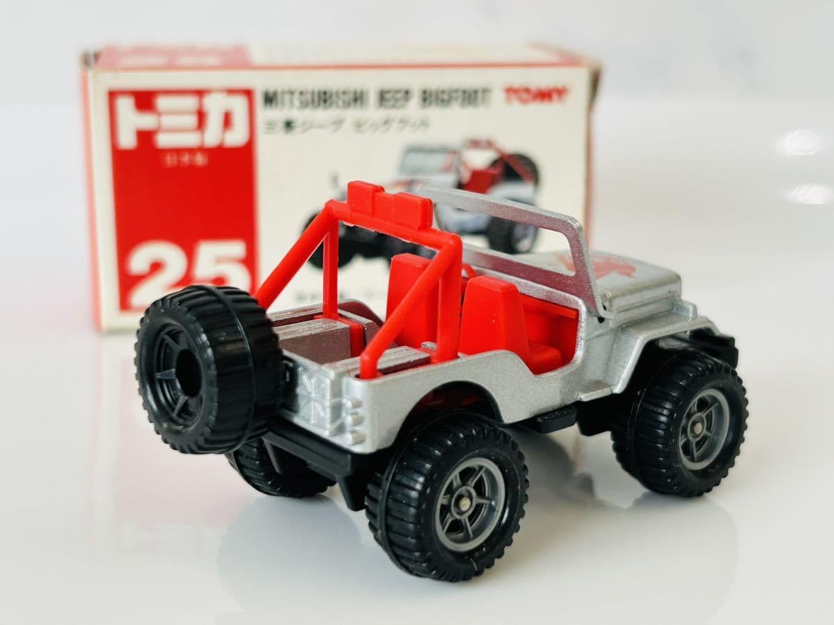 Amazon | トミカ 三菱 ジープ ビッグフット 日本製 | ミニカー・ダイ